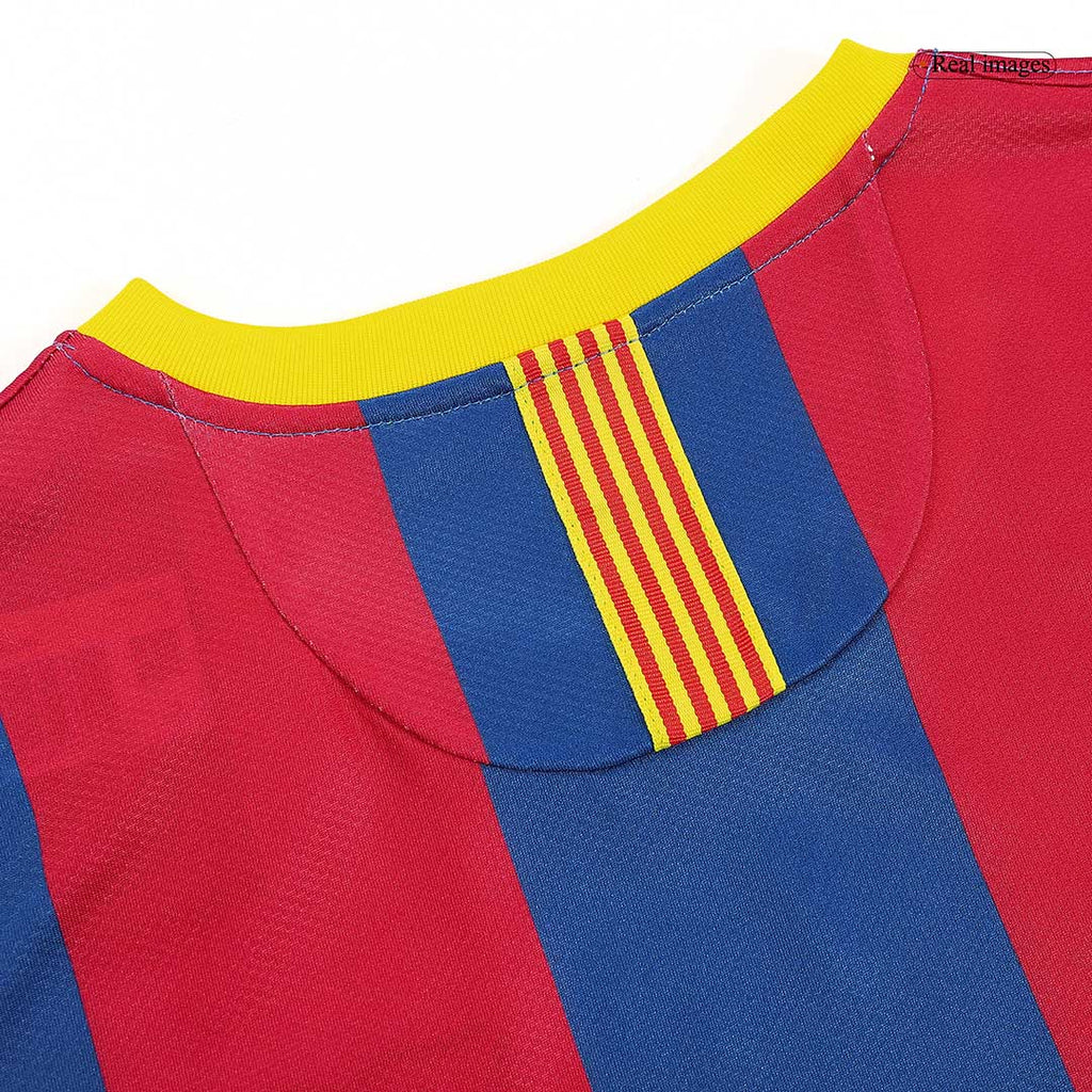 Kits de fútbol retro DAVID VILLA #7 2010/11 Barcelona Home Soccer Jersey