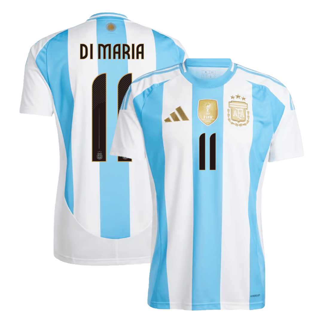 Kits de football DI MARIA #11 Argentine Maillot de football domicile 2024
