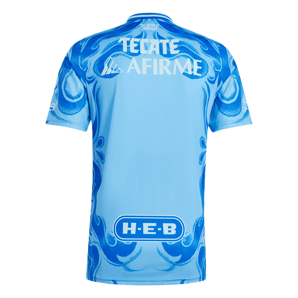 Kits de fútbol Tigres UANL Camiseta de fútbol de visitante 25/26 Azul