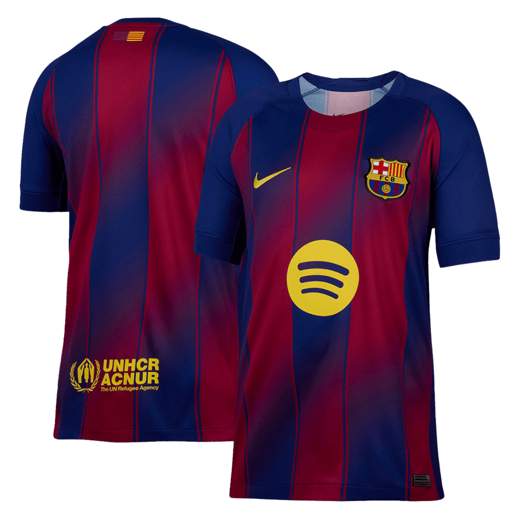 Soccer Kits Barcelona Home Soccer Jersey 2025/26 Red&Blue