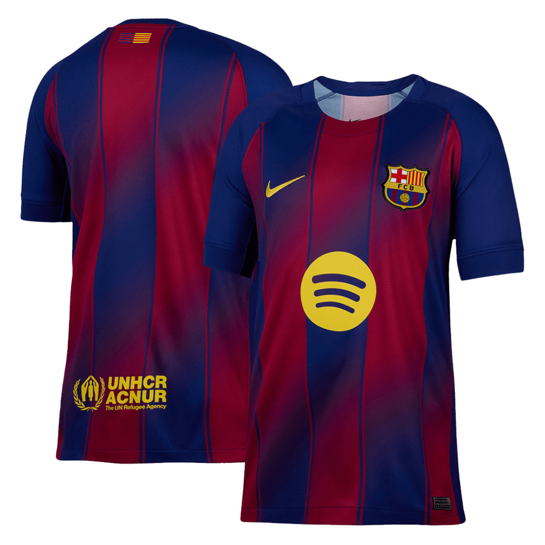 Soccer Kits Barcelona Home Soccer Jersey 2025/26 Red&Blue