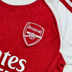 Kits de fútbol Camiseta de fútbol local del Arsenal para niños (camiseta + pantalones cortos) 2025/26 Rojo