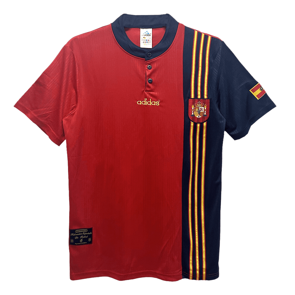Camiseta de fútbol retro de España de 1996