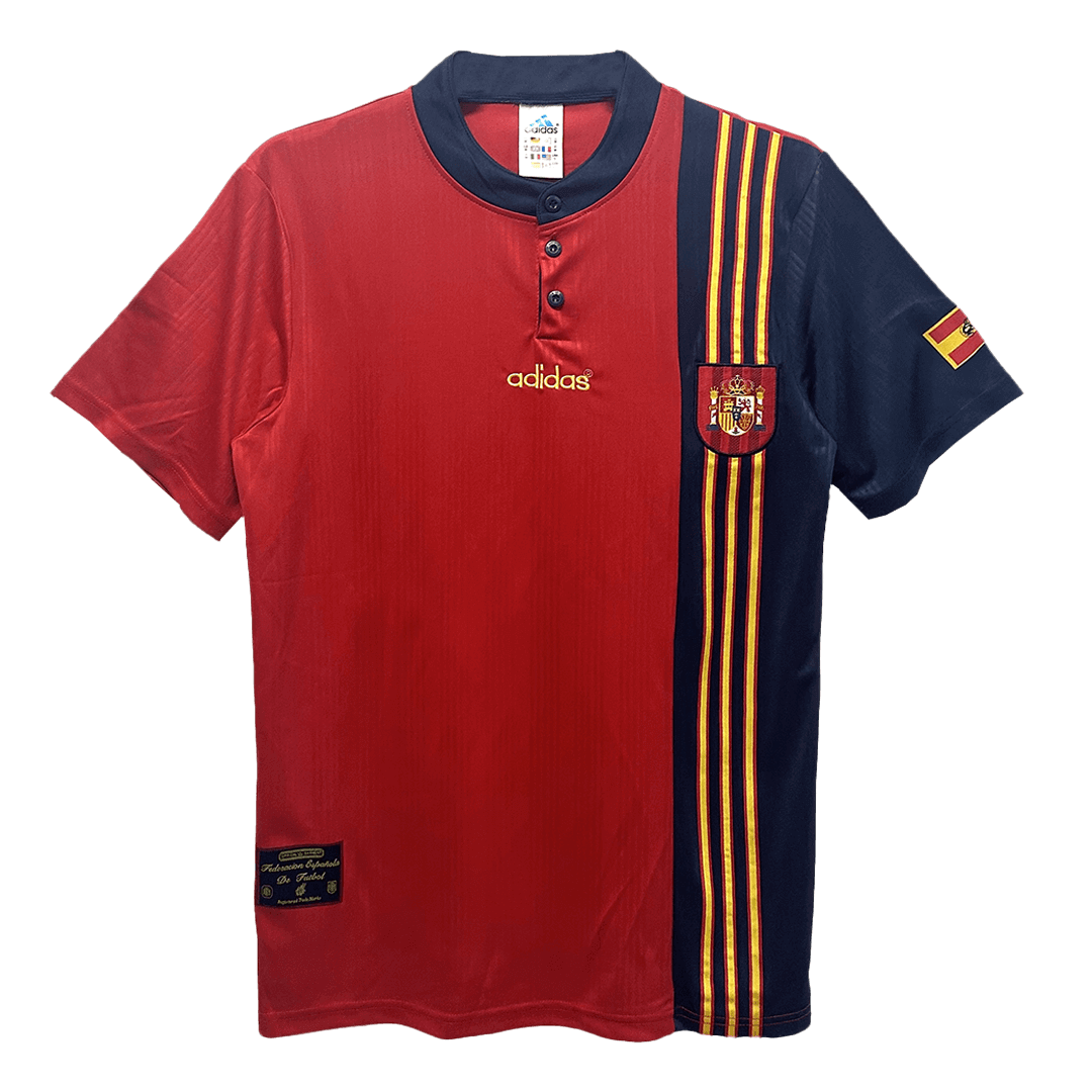Maillot de football rétro domicile Espagne 1996