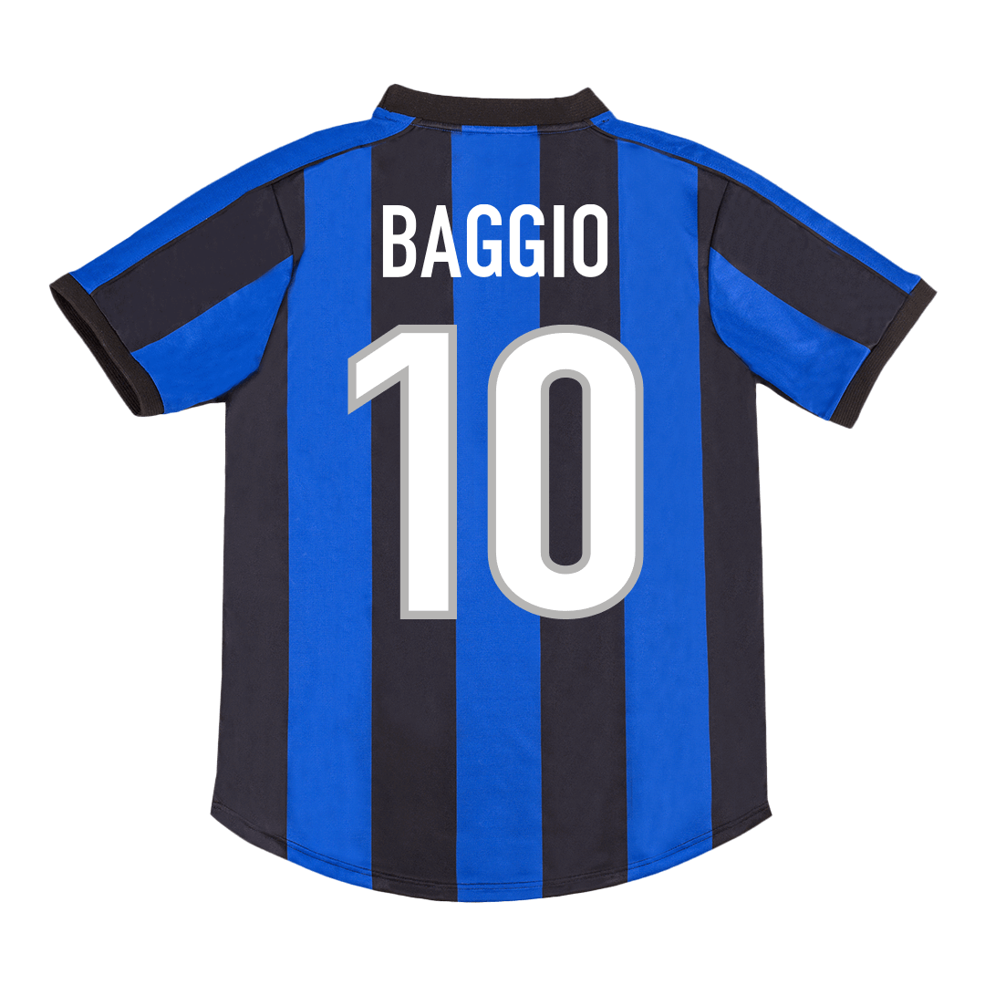 Camiseta de fútbol retro BAGGIO #10 1999/00 Inter de Milán