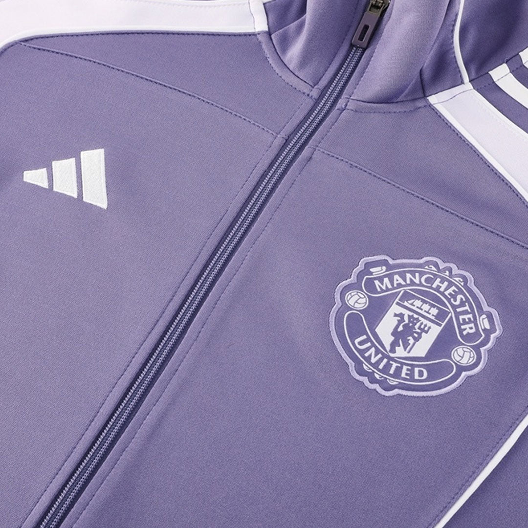 Soccer Kits 25/26 Manchester United Training Jacket Purple