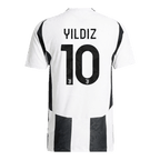 Soccer Kits Authentic YILDIZ #10 Juventus Home Soccer Jersey 2024/25 - Save The Children Sponsor