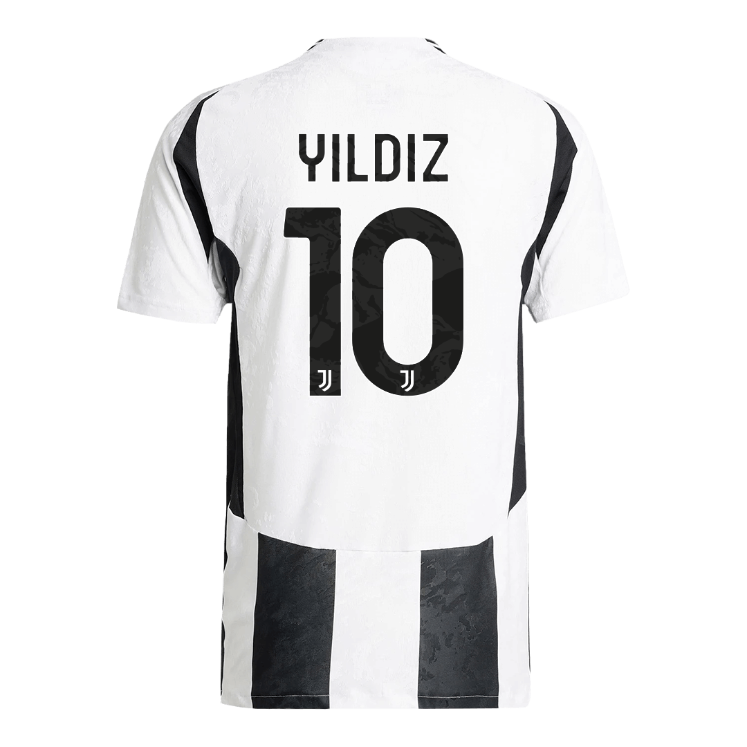 Soccer Kits Authentic YILDIZ #10 Juventus Home Soccer Jersey 2024/25 - Save The Children Sponsor