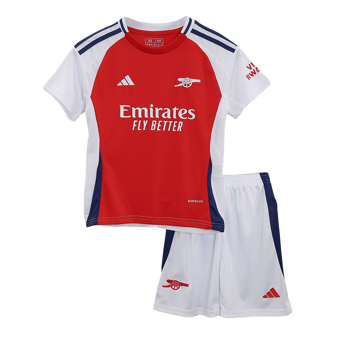 Kit de fútbol para niños: camiseta local del Arsenal (camiseta y pantalones cortos) 2024/25