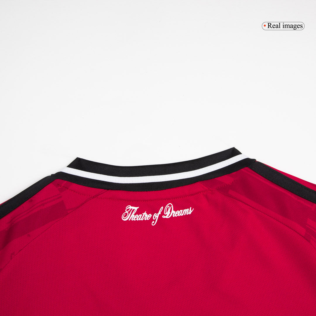 Kits de fútbol ŠEŠKO #30 Manchester United Home Soccer Jersey 2025/26 Rojo