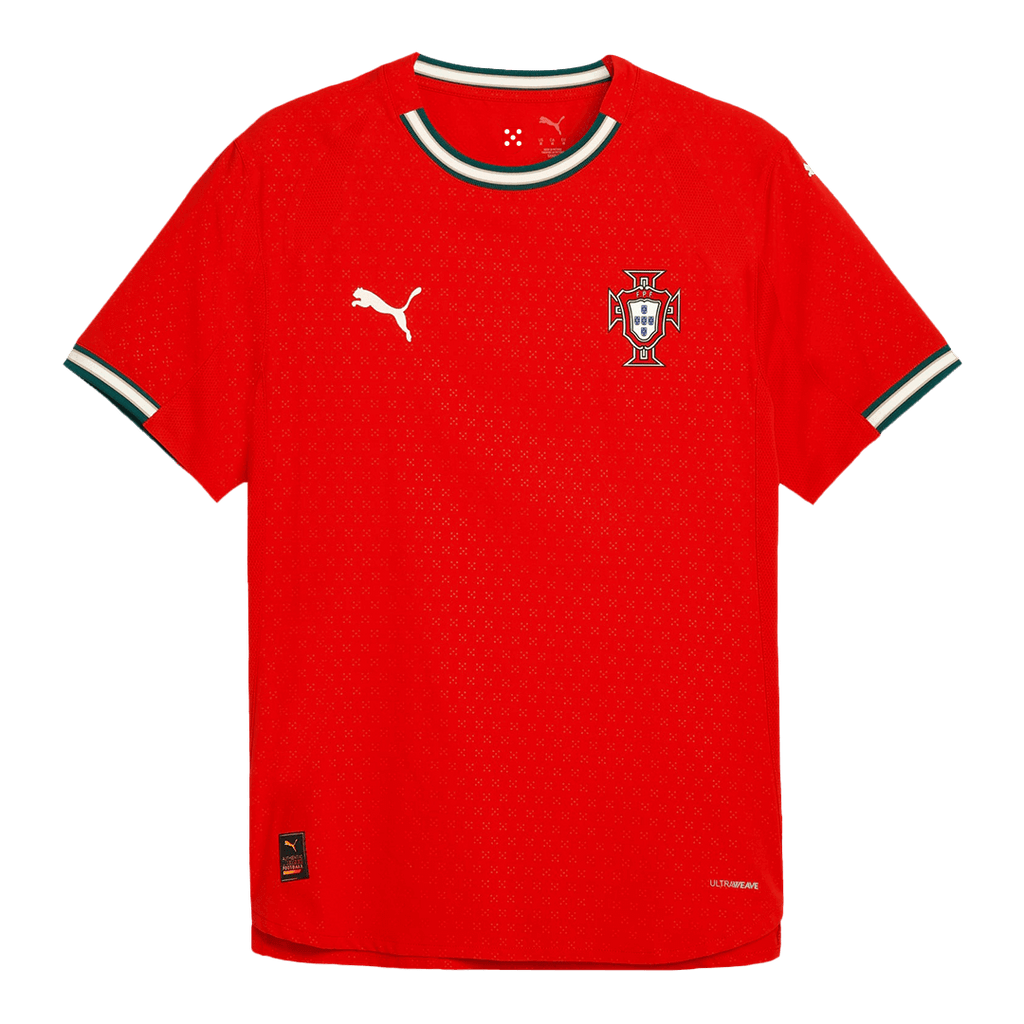 Soccer Kits Authentic Portugal Home Soccer Jersey 2025 Red