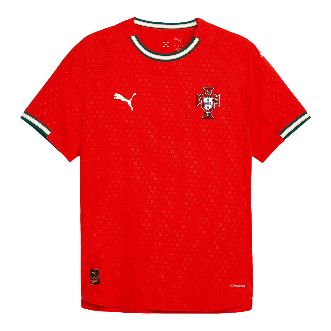 Soccer Kits Authentic Portugal Home Soccer Jersey 2025 Red
