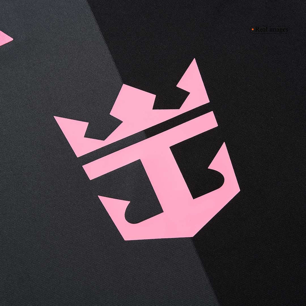 Soccer Kits Authentic DE PAUL #7 Inter Miami CF Away Soccer Jersey 2025 Black&Gray