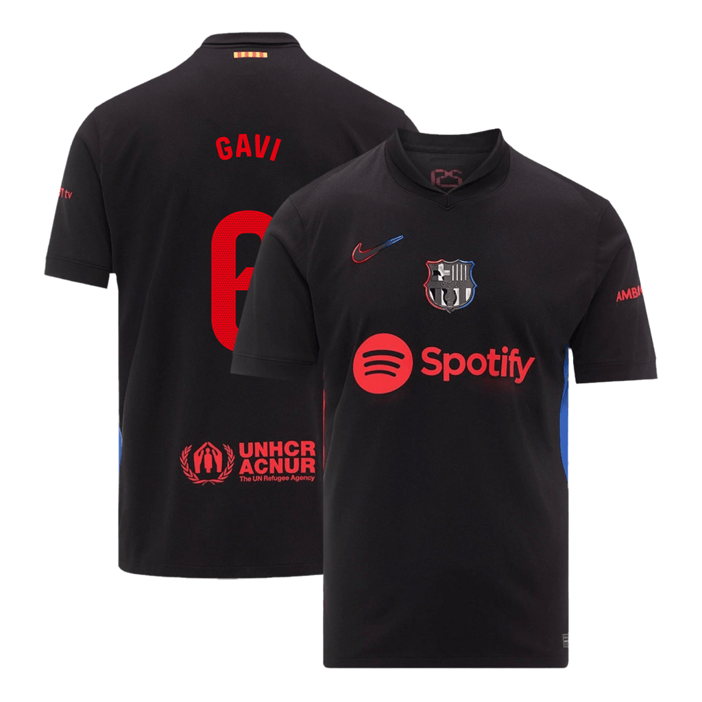 Maillot de football extérieur GAVI #6 Barcelone 2024/25