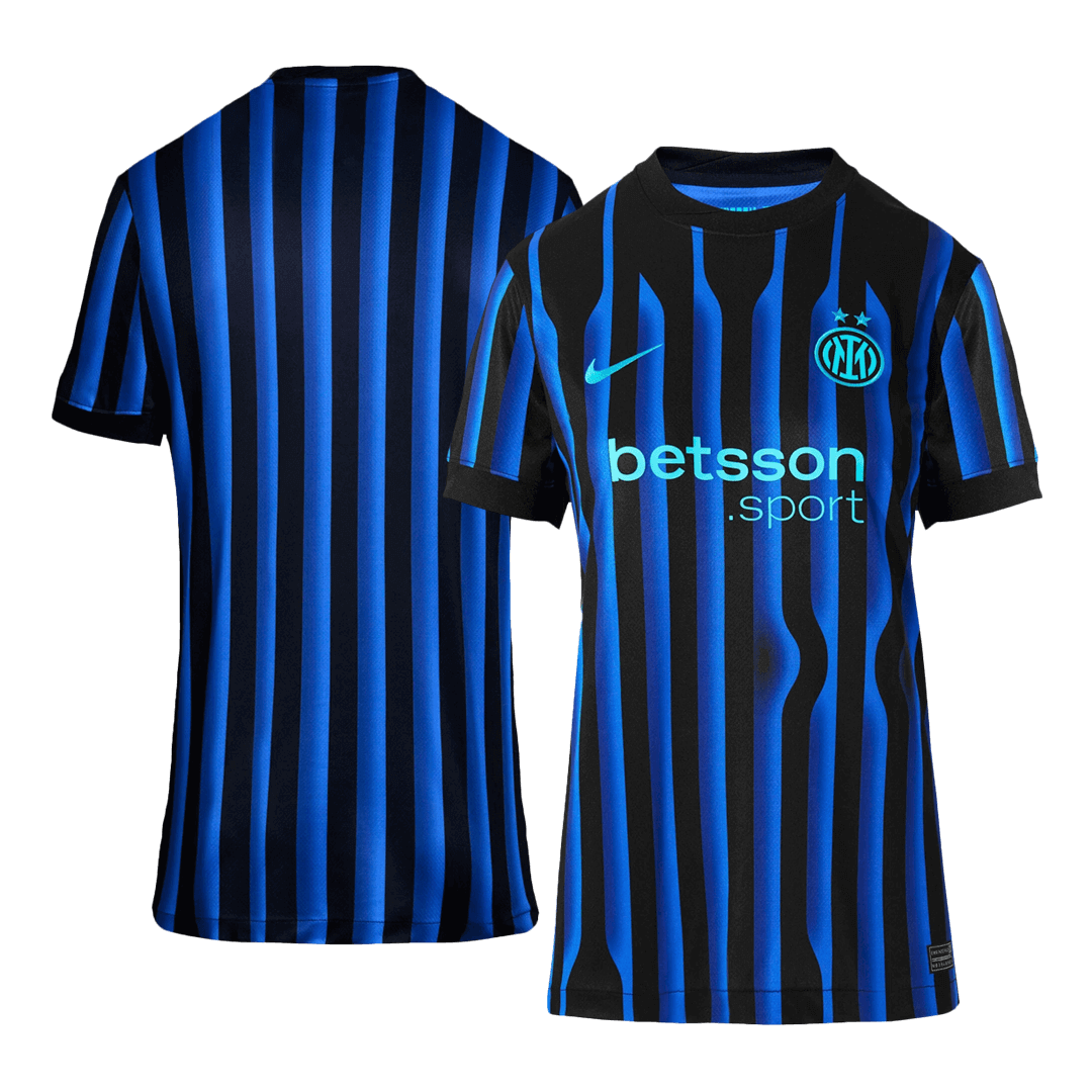 Camiseta de fútbol local del Inter de Milán para mujer 25/26, azul marino