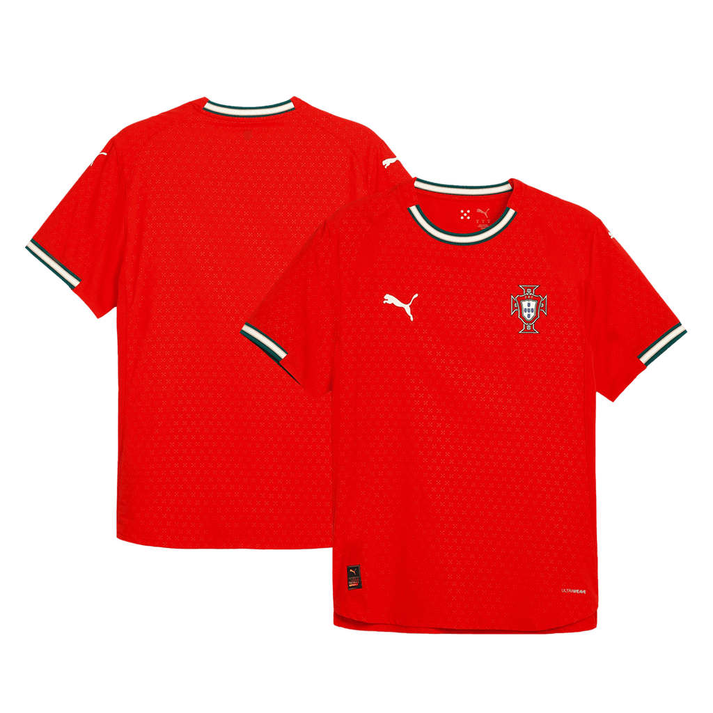 Soccer Kits Authentic Portugal Home Soccer Jersey 2025 Red
