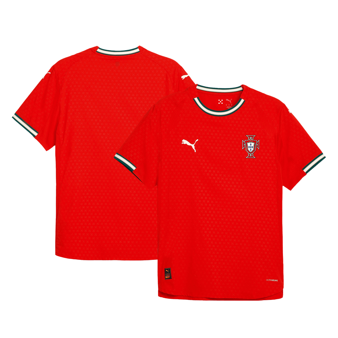 Soccer Kits Authentic Portugal Home Soccer Jersey 2025 Red