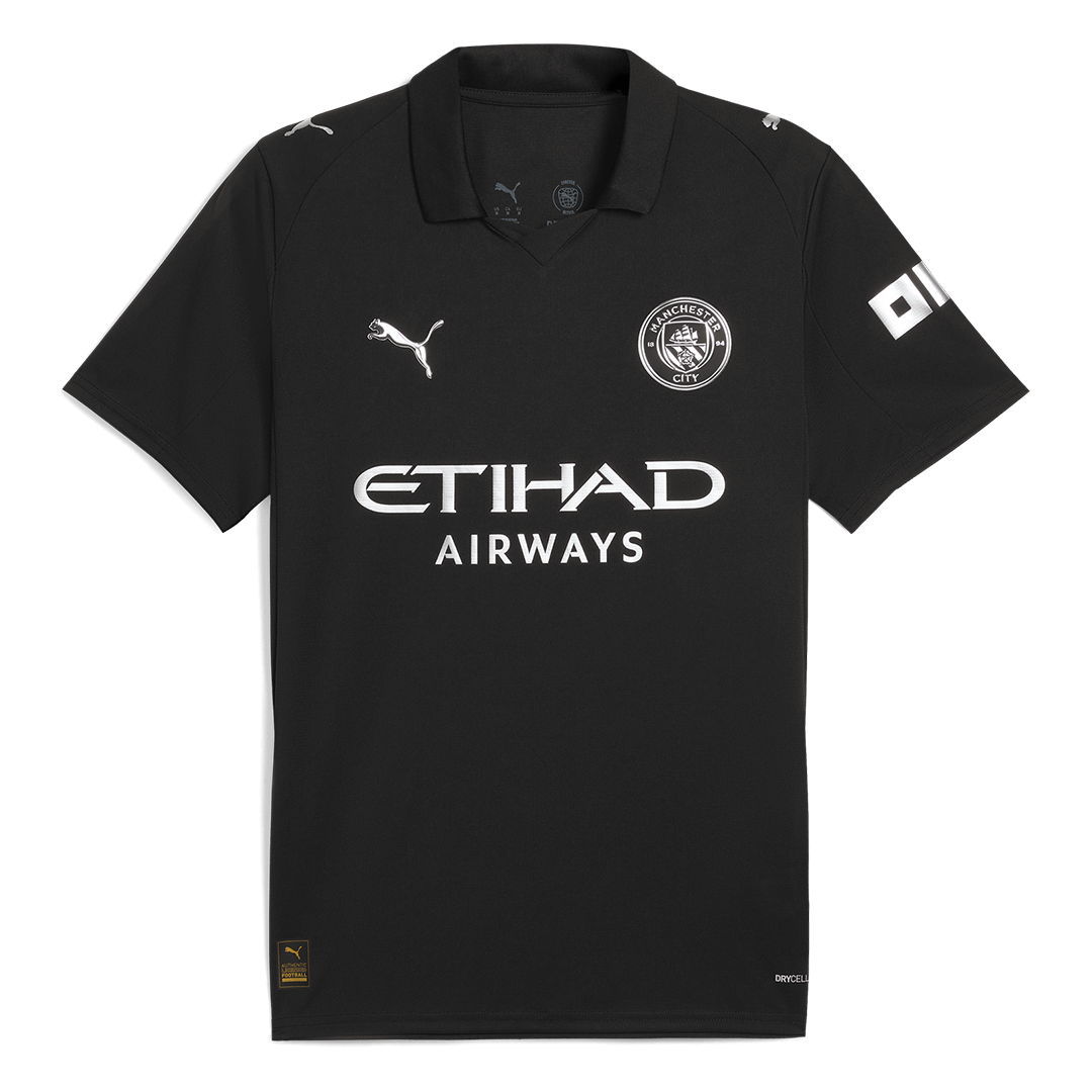 Camiseta de visitante del Manchester City RODRIGO #16 2025/26, color negro
