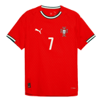 Soccer Kits Authentic  RONALDO #7 Portugal Home Soccer Jersey 2025 Red