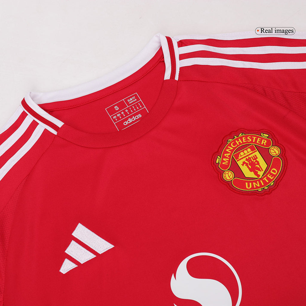 Maillot de football à manches longues Manchester United Domicile 2024/25