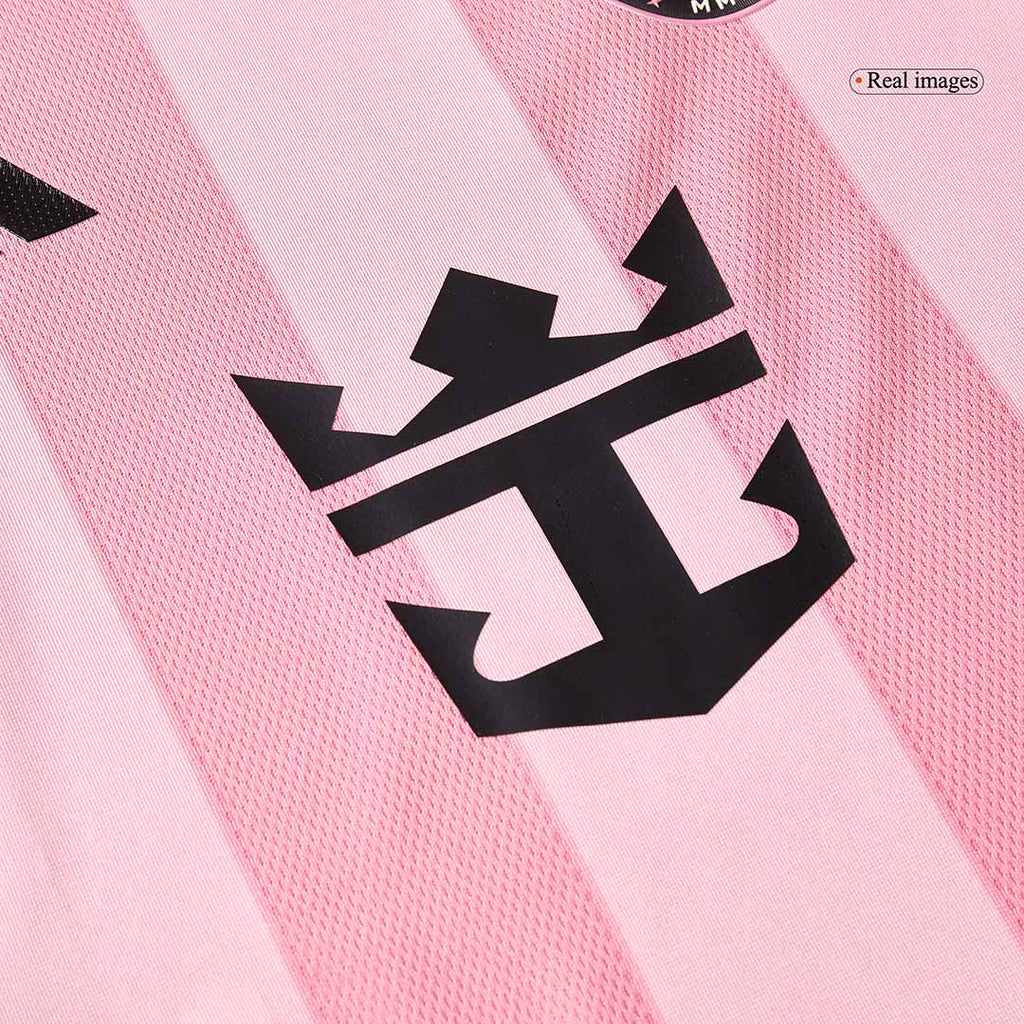 Soccer Kits Authentic DE PAUL #7 Inter Miami CF Home Soccer Jersey 2025 Pink