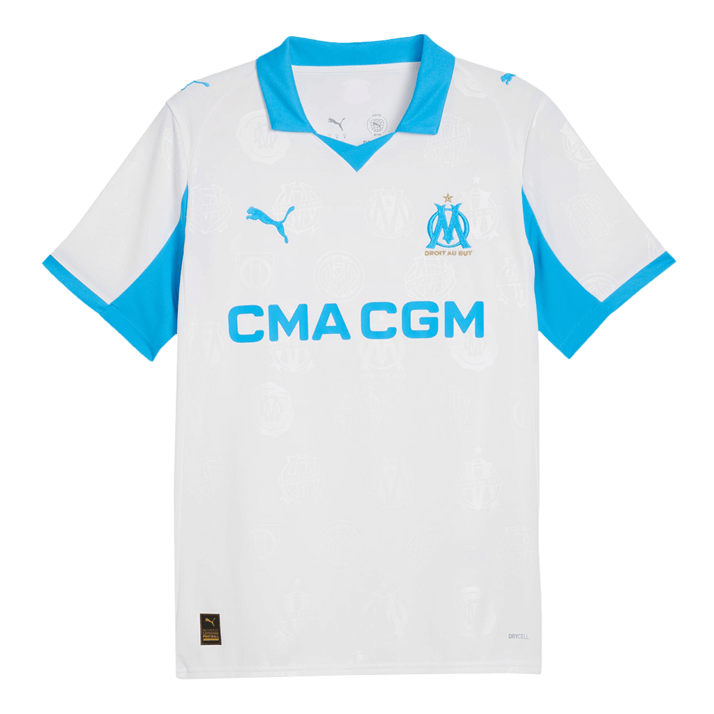Maillot de foot domicile Marseille 25/26 Blanc