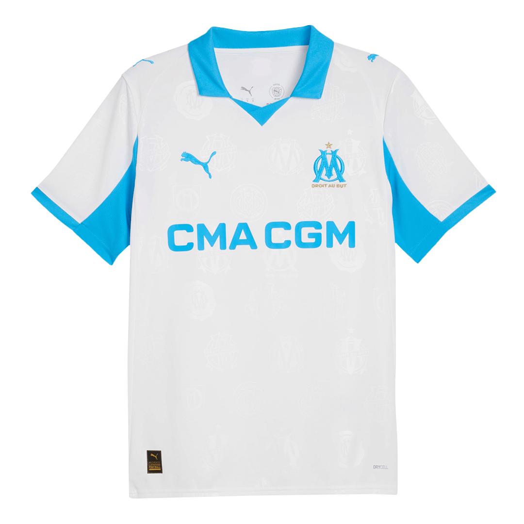 Maillot de foot domicile Marseille 25/26 Blanc
