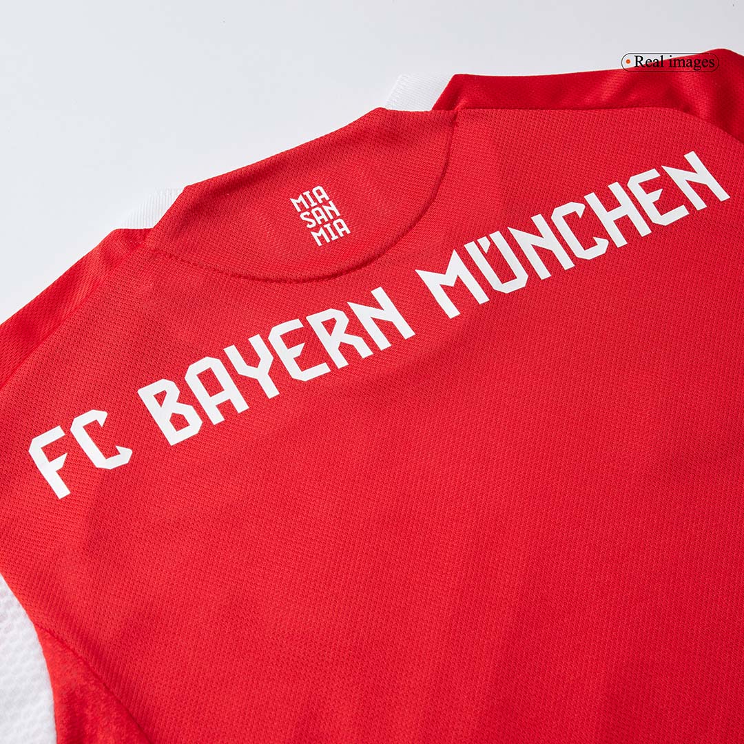 Soccer Kits Authentic KANE #9 Bayern Munich Home Soccer Jersey 2025/26 Red