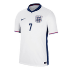 Kits de fútbol SAKA #7 Inglaterra Camiseta de fútbol local Euro 2024