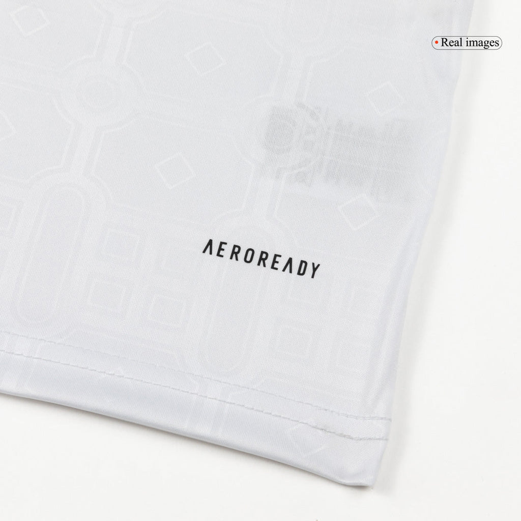 Camiseta de fútbol Roma 2025/26, tercera equipación, visitante, blanca