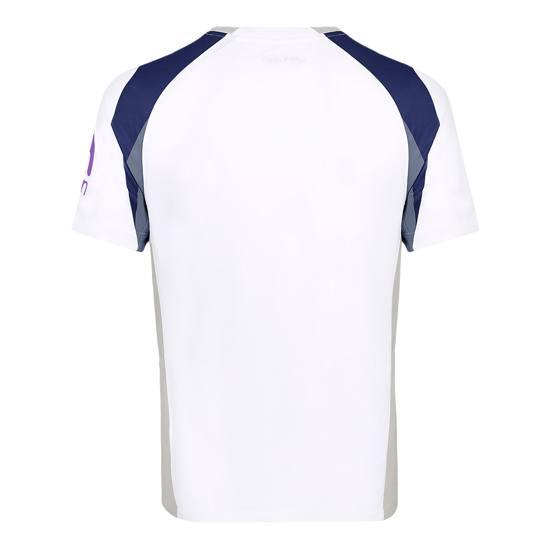 Camiseta de fútbol local del Tottenham Hotspur 2025/26 blanca