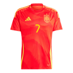 Maillot de football MORATA #7 Espagne Domicile Euro 2024