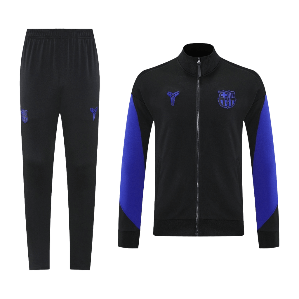 Soccer Kits 25/26 Barcelona Training Jacket Kit(Jacket+Pants) Black&Purple
