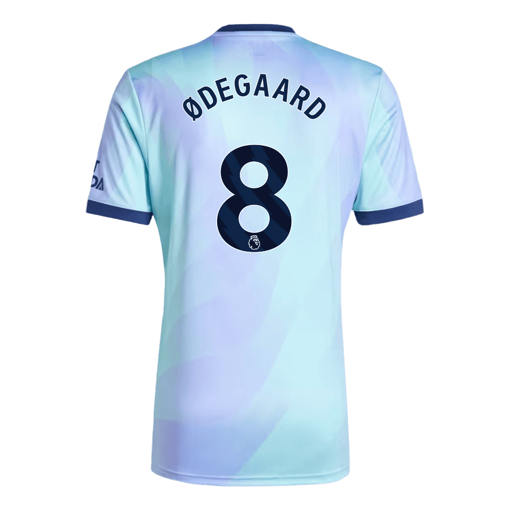 Soccer Kits ØDEGAARD #8 Arsenal Third Away Football Shirt 2024/25