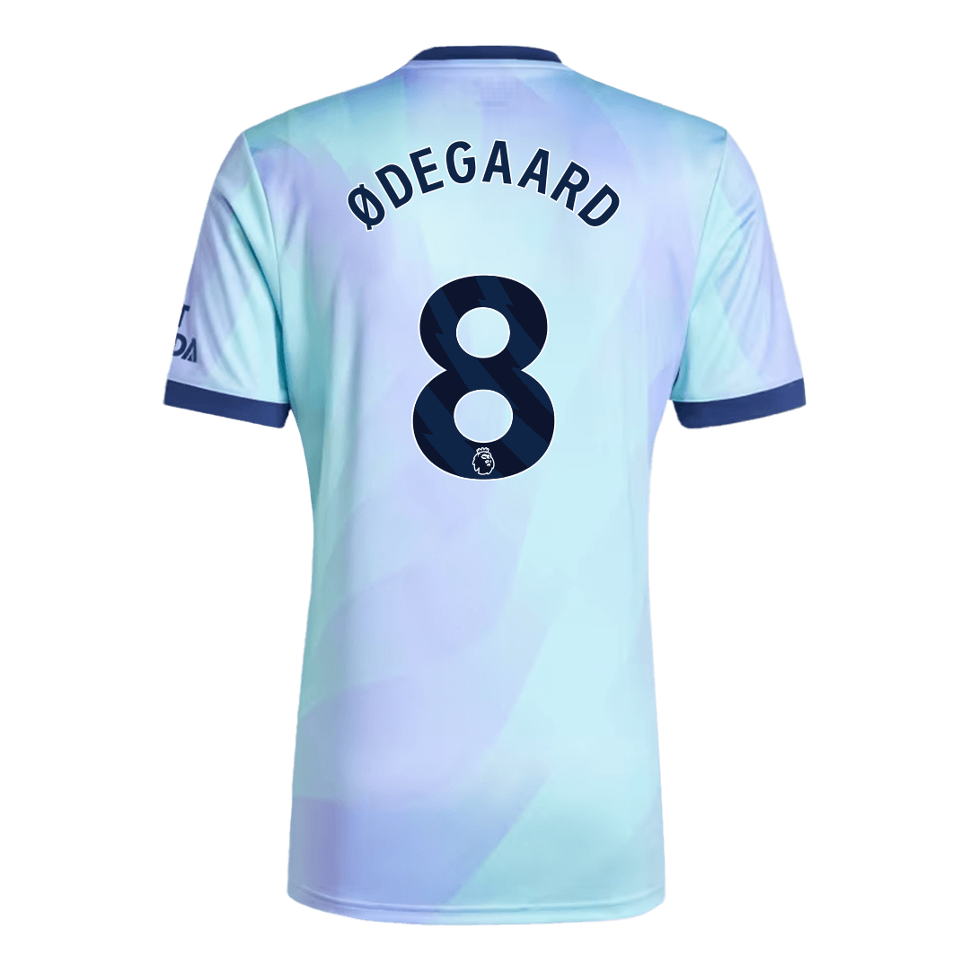Soccer Kits ØDEGAARD #8 Arsenal Third Away Football Shirt 2024/25