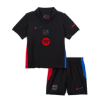 Kits de fútbol para niños del Barcelona (visitante) 2024/25 - Logotipo de Spotify sin texto