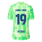 Maillot de football extérieur LAMINE YAMAL #19 Barcelone 2024/25 - UCL - Logo Spotify sans texte ©