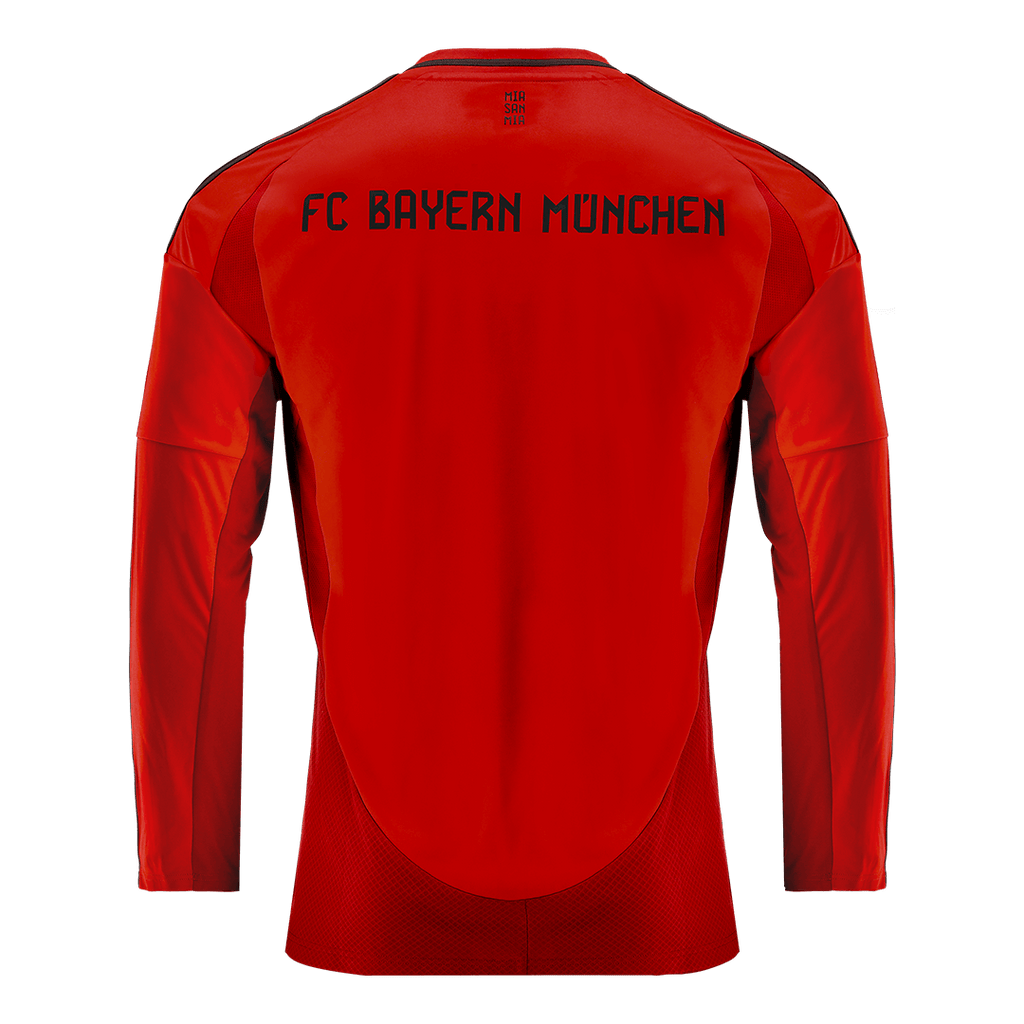 Soccer Kits Bayern Munich Home Long Sleeve Soccer Jersey 2024/25
