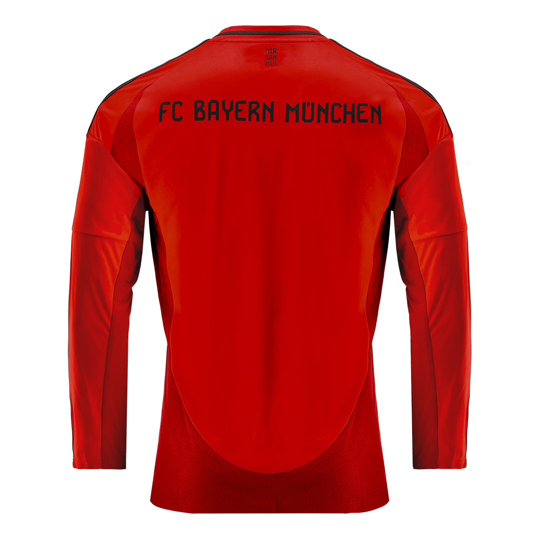 Soccer Kits Bayern Munich Home Long Sleeve Soccer Jersey 2024/25