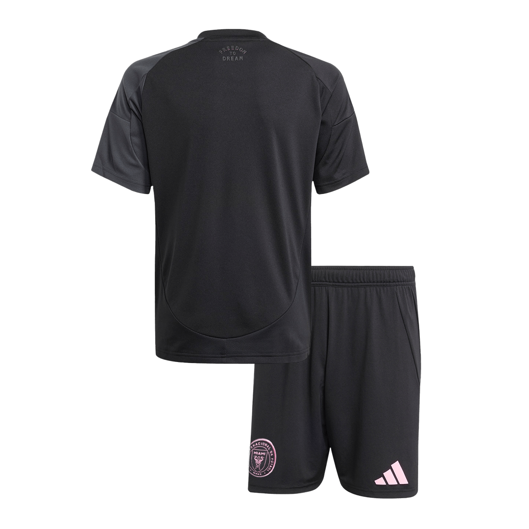 Kits de fútbol para niños: camiseta de visitante del Inter Miami CF (camiseta y pantalones cortos) 2025