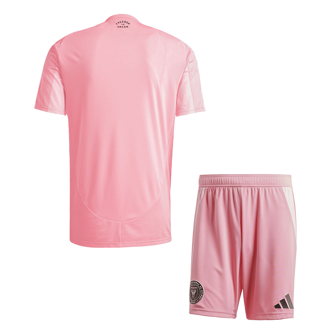 Maillot de football Inter Miami Domicile (Maillot + Short) 2025 Rose