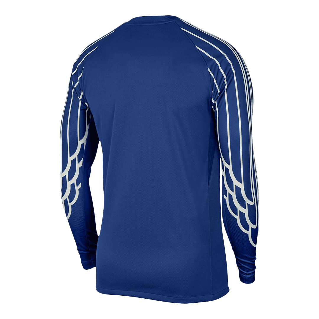 Camiseta de fútbol de manga larga de visitante del PSG 2024/25 azul marino