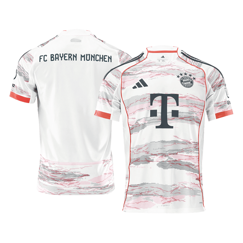 Soccer Kits Bayern Munich Away Soccer Jersey 2025/26 White