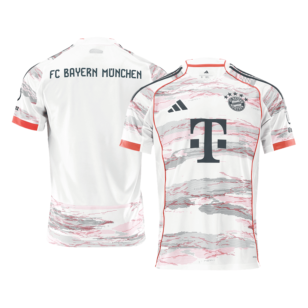 Soccer Kits Bayern Munich Away Soccer Jersey 2025/26 White