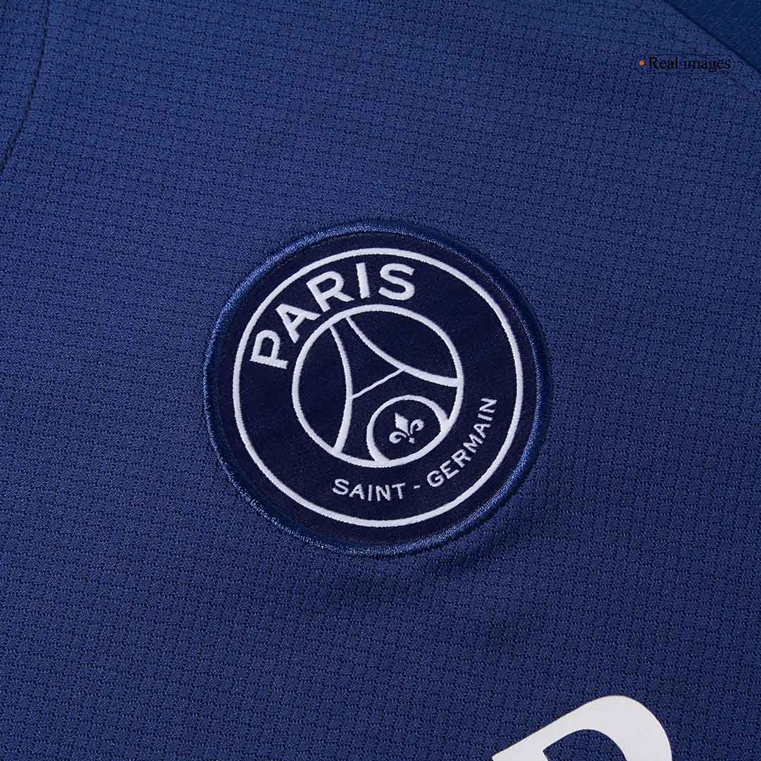 Maillot de football extérieur PSG KVARATSKHELIA #7 2024/25 Bleu marine - UCL