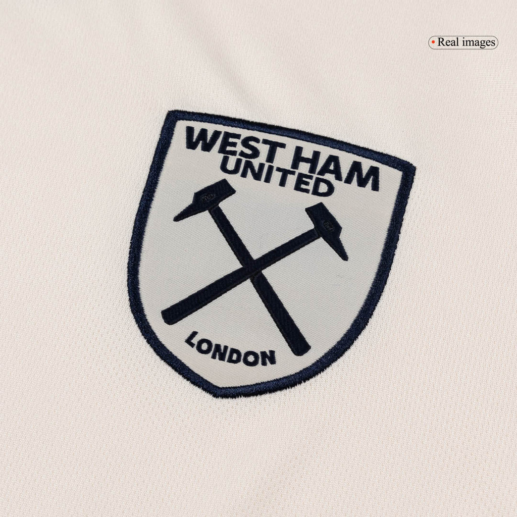 Camiseta de visitante del West Ham United 2025/26, color blanco