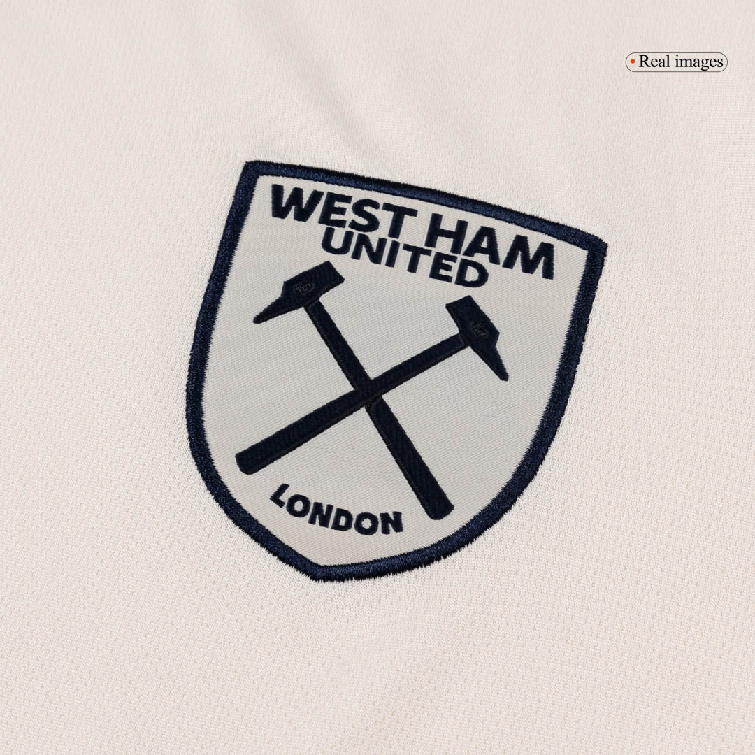 Camiseta de visitante del West Ham United 2025/26, color blanco