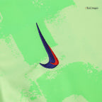 Soccer Kits Barcelona Third Away Football Shirt 2024/25 Green - UCL (Spotify Logo Without Text)