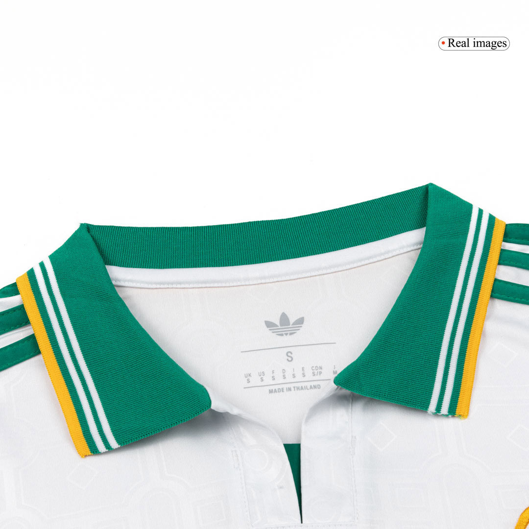 Camiseta de fútbol Roma 2025/26, tercera equipación, visitante, blanca