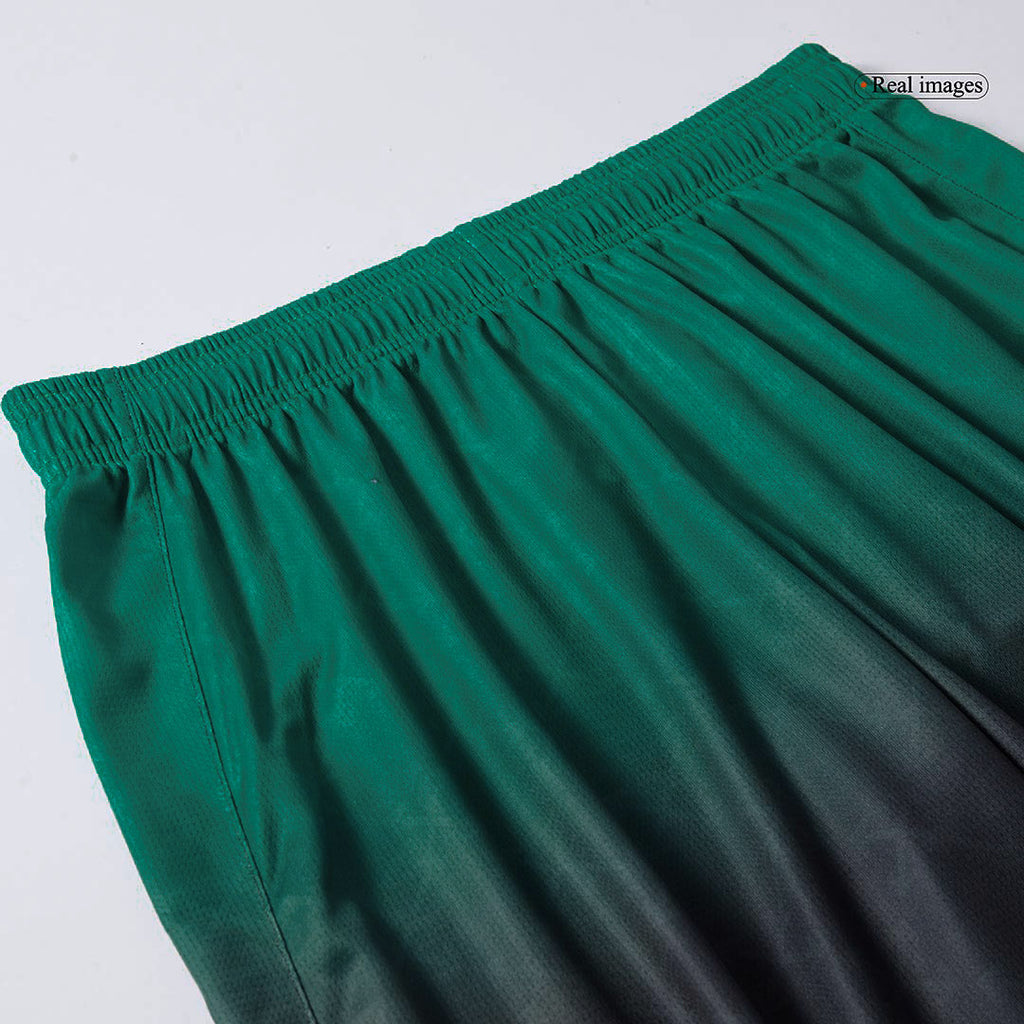 Soccer Kits AC Milan Fourth Away Soccer Jersey Kit(Jersey+Shorts) 2024/25 Green&Black